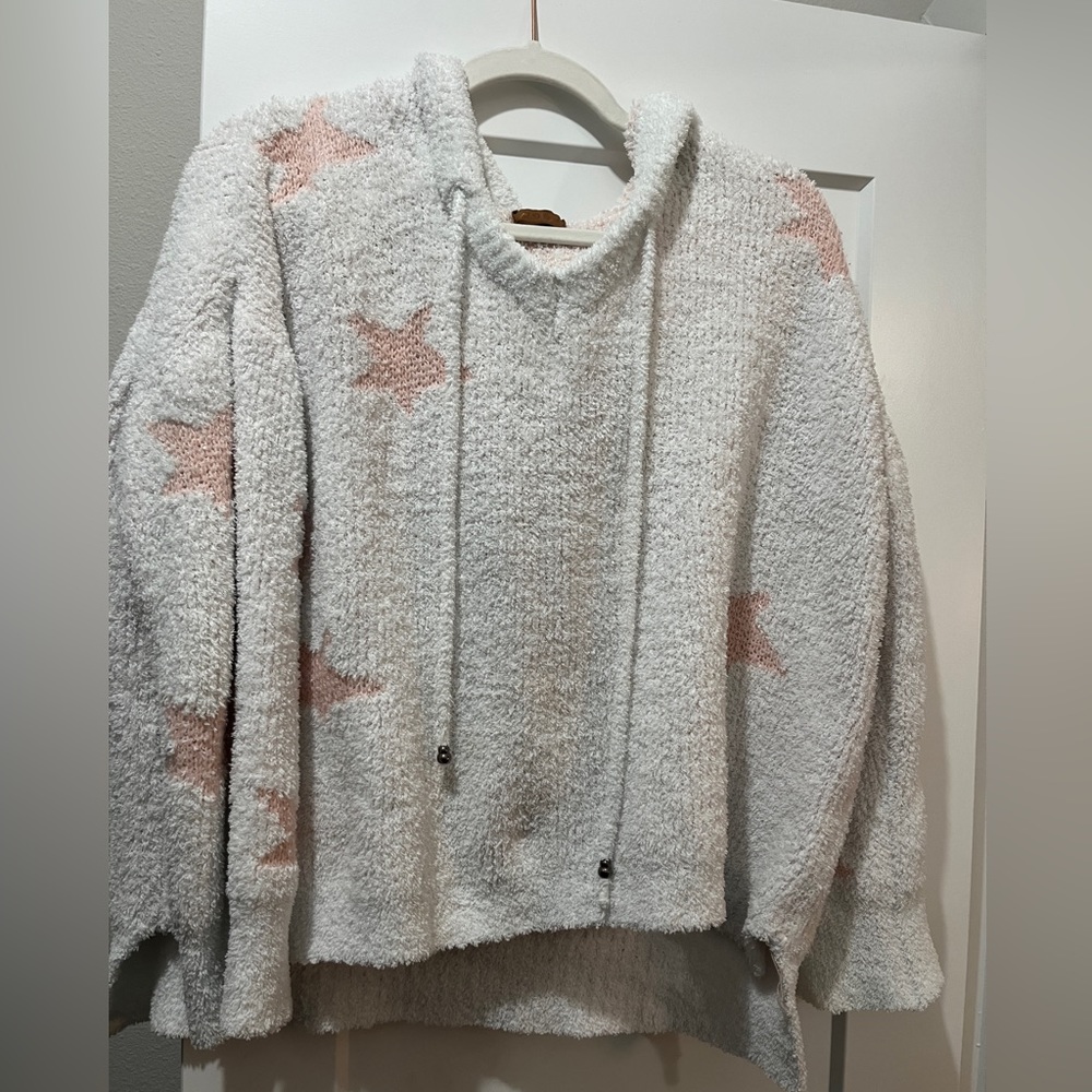Fuzzy Pull Over Sweater - image 1